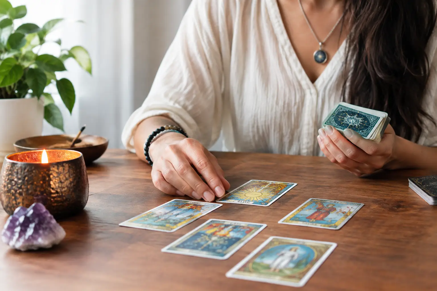 Lectura de tarot para decisiones personales